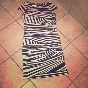 Black and white dress